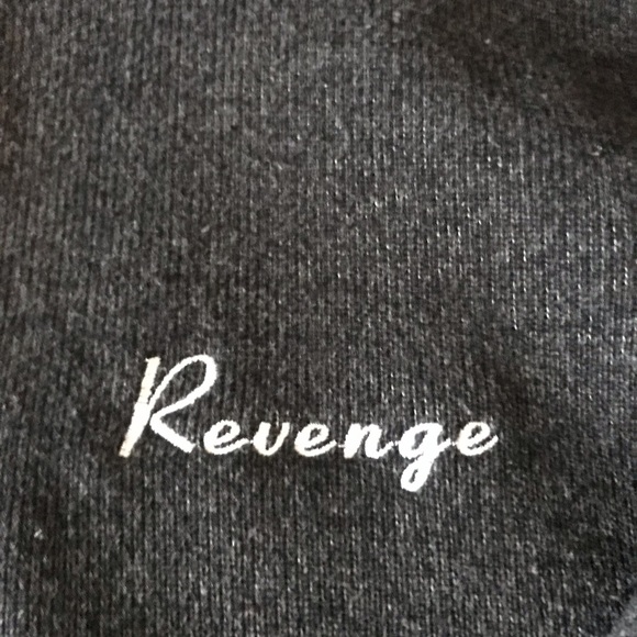 VINTAGE REVENGE HALF ZIP SWEATER - Picture 3 of 3